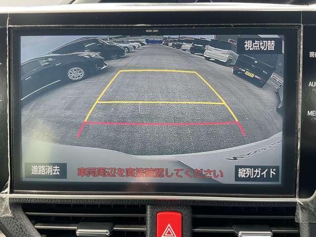 駐車時に便利なバックモニター付き☆