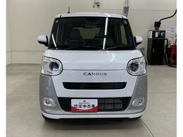 走行距離少なめのムーヴキャンバスが入庫いたしました！弊社、試乗車として使用しておりました！内外装ともにキレイな一台です♪ぜひお立ち寄りください（＾＾♪