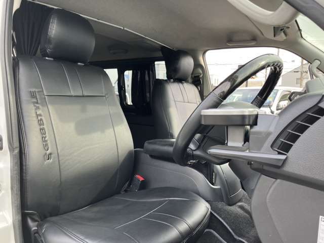 1オーナー/ナビTV/Bluetoothバックカメラ/ETC/AC100V電源/フロントスポイラー/16inアルミホイール/LEDヘッドライト/スマートキー/センターカーテン/新品ベッドキット