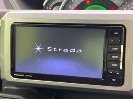 【ナビゲーション】目的地までしっかり案内してくれる使いやすいナビ。Bluetooth接続すればお持ちのスマホやMP3プレイヤーの音楽を再生可能！毎日の運転がさらに楽しくなります！！