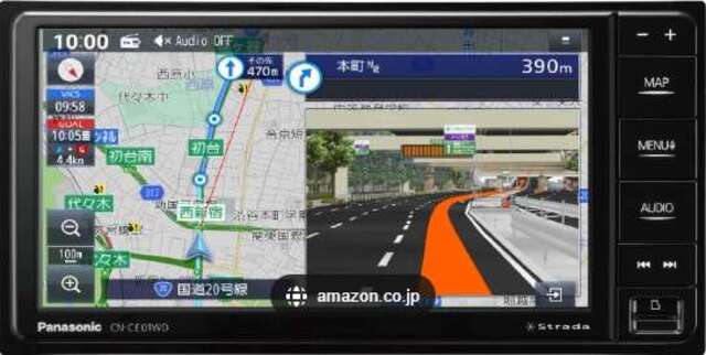 【メモリーナビ/CN-CE01WDT】便利なアイテム！！カーナビ付き♪bluetooth/ブルートゥース対応！！遠くのお出かけでもスムーズにご案内します！