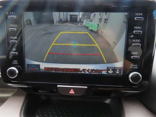 【バックモニター】　今や必需品！後ろが映像で見えて安心！。