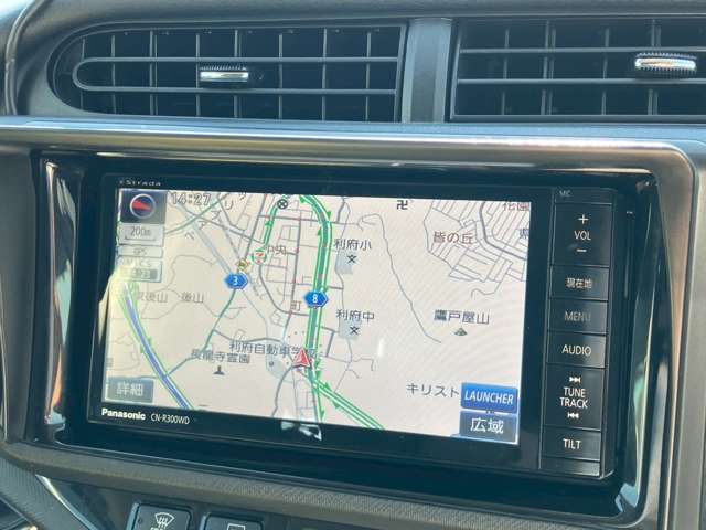 パナソニック製ストラーダナビ【CN-R300WD】フルセグTV/Bluetooth/バックモニター