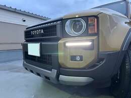 ◎ディーラーオプションの丸目LEDヘッドライトとシグネチャーイルミ装着されております