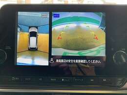 360°モニターが付いてます！