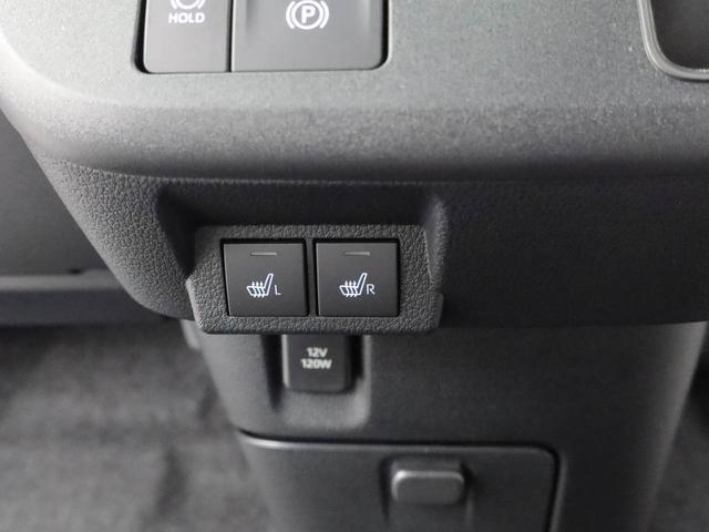 【シートヒーター】運転席と助手席をそれぞれ独立して操作できるため、座る人と室内温度にあわせた快適なシート温度が得られます♪