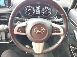 自ら操るハンドル！ドライバーの生命線です。お客様の目で実際にご確認ください。