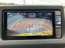 バックモニター付きで駐車も安心！