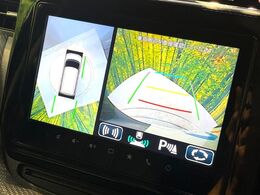 【全方位モニター用カメラ】専用のカメラにより、上から見下ろしたような視点で360度クルマの周囲を確認することができます☆死角部分も確認しやすく、狭い場所での切り返しや駐車もスムーズに行えます。