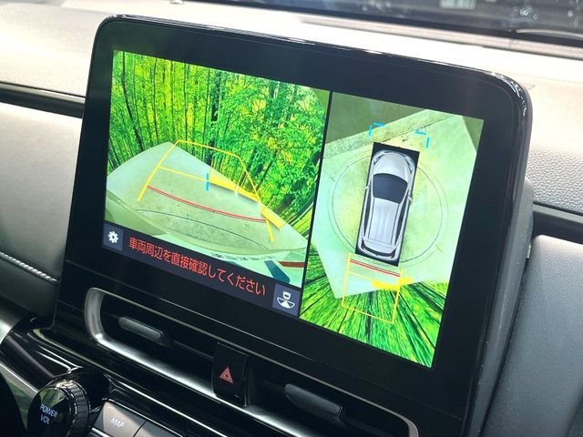 【パノラミックビューモニター】専用のカメラにより、上から見下ろしたような視点で360度クルマの周囲を確認することができます☆死角部分も確認しやすく、狭い場所での切り返しや駐車もスムーズに行えます。