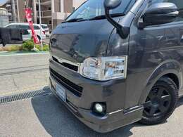 バッドフェイスキット♪F/Rエアロ♪オーバーフェンダー♪減衰力調整機能付きショックアブソーバー♪スタビライザー♪ローダウン♪マフラーカッター♪HIDライト♪LEDフォグ♪後期テール♪ウィンカーミラー♪