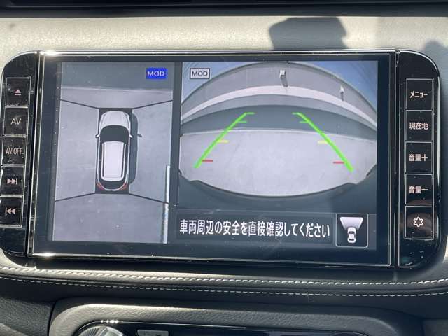 ♪アラウンドビューカメラ！車庫入れもピッタリと最後までつけられますし、障害物等を確認できます♪