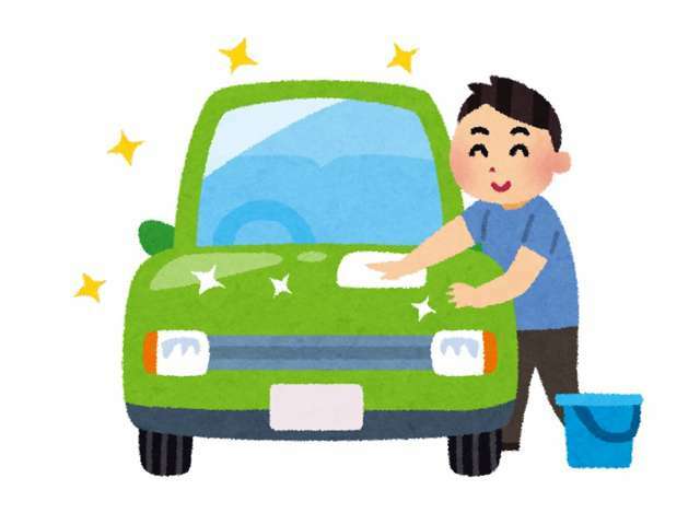 Bプラン画像：撥水コーティングプラン。鉄粉除去や磨き作業、洗車付きです。