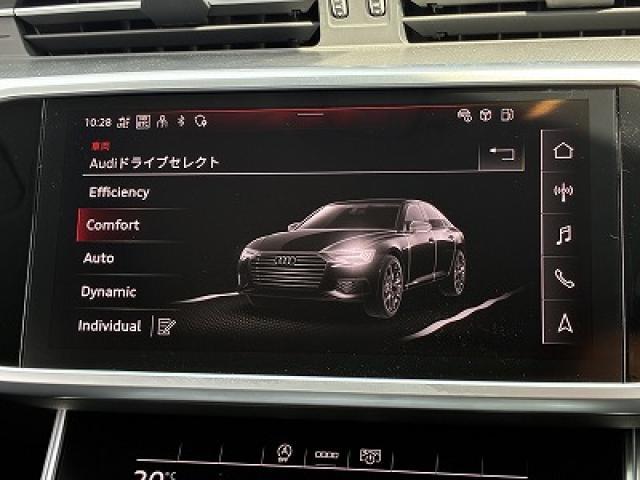 ●Audiドライブセレクト『サスペンション、パワーステアリング、エンジン、トランスミッションなどの特性をスイッチ一つで切り替え可能！ドライバーの好みに合わせてドライブを楽しんでいただけます。』