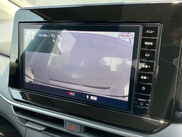 日産純正ドライブレコーダーがついておりますのでナビ画面でも映像が確認が出来ます。