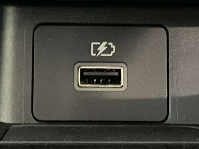 USBタイプAの電源が装備されています。