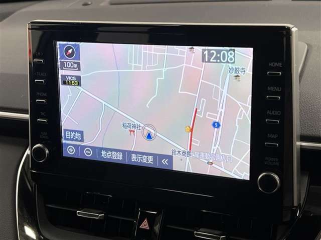 ナビキット付9インチディスプレイオーディオ！フルセグTVやUSB、ブルートゥースでスマホ連携が可能！T-Connect機能をご利用いただく場合、申し込みが必要！無料期間は2027年10月末日まで！