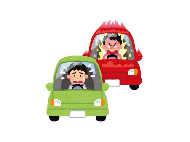 あおり運転の摘発数は増加傾向にあります。安心安全なカーライフをお過ごしください。