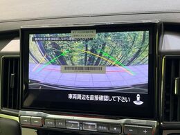 【バックカメラ】駐車時に後方がリアルタイム映像で確認できます。大型商業施設や立体駐車場での駐車時や、夜間のバック時に大活躍！運転スキルに関わらず、今や必須となった装備のひとつです！