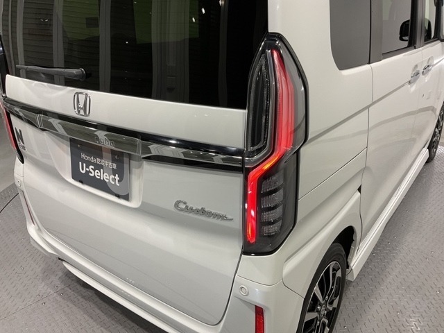 視認性がいいテールランプ。後続車にも存在をアピール。