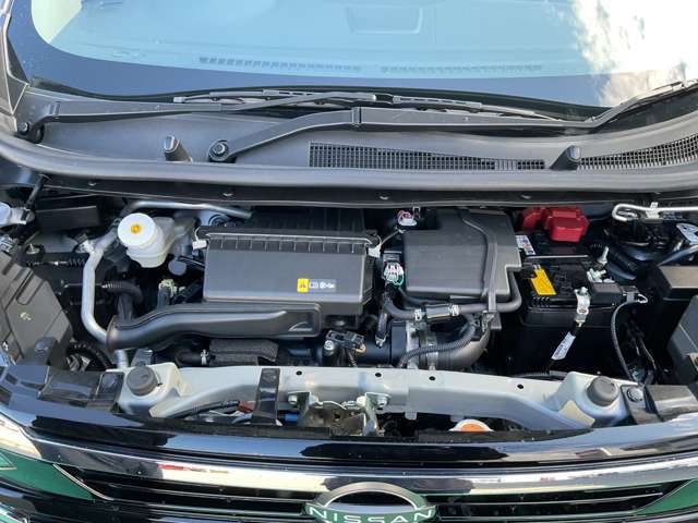 エンジンルームもきれいに清掃しています(^^♪