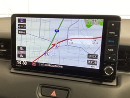 ギャザズナビ搭載です。知らない道も安心ですね！