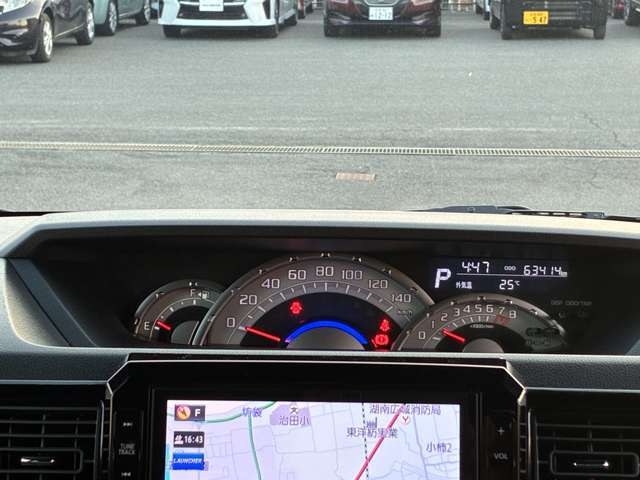 視線移動が少なく、見やすくて機能的なメーターです