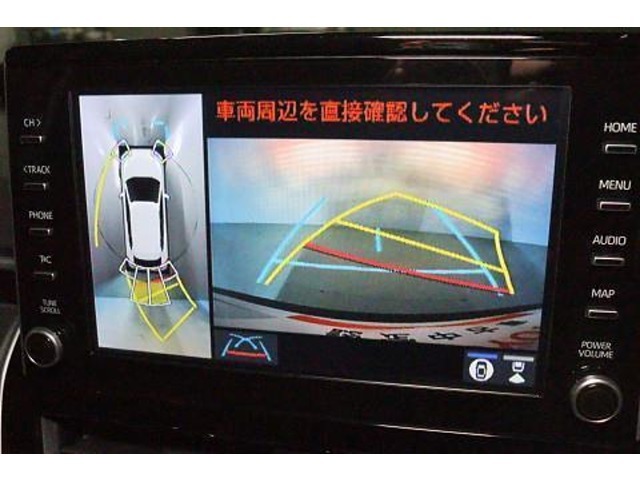 『全周囲モニター』　車両周辺の映像も表示するので、より安心です！