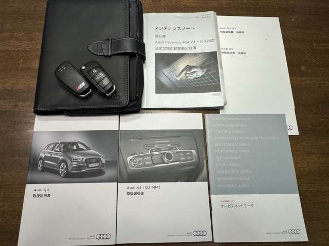 禁煙車 取扱説明書 新車時保証書 点検記録(H26,H27,H28,R4,R6) スペアキー フロアマット