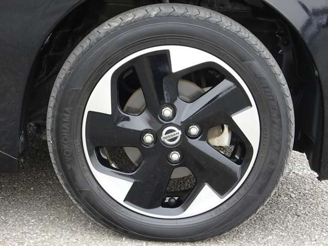 【タイヤ】　【純14○インチアルミホイール】155/65R14R》専用のアルミなのでお車のイメージぴったりですね！