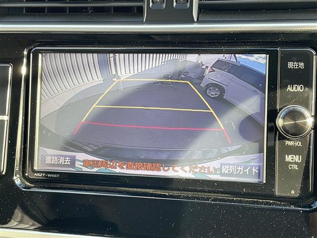 【バックカメラ】駐車が苦手な方でも映像で後方の安全確認もしっかり♪見えない死角の部分や距離感などモニター確認することが可能です！