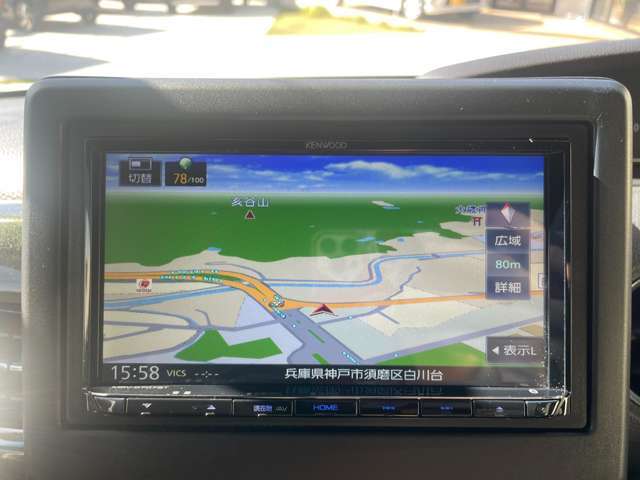 もちろんカーナビ搭載しております！！