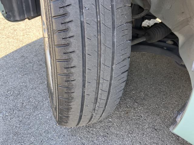 タイヤの残り溝もまだまだいけます！長くお使いいただけます。