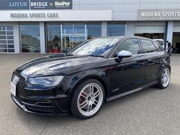 アウディS3　スポーツバック　4WD/LEDライト/ENKEI RPF1 18インチAW/KW車高調/アダプティブクルーズ/パワーシート＆シートヒーター/BLUETOOTH/バックカメラ/分割可倒リアシート/