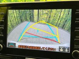 【バックカメラ】駐車時に後方がリアルタイム映像で確認できます。大型商業施設や立体駐車場での駐車時や、夜間のバック時に大活躍！運転スキルに関わらず、今や必須となった装備のひとつです！
