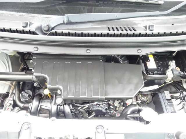 エンジンルームです！普段のメンテナンスはもちろん、定期点検や整備、車検まで全てお任せいただけますので、ご安心ください！