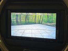 【バックカメラ】駐車時に後方がリアルタイム映像で確認できます。大型商業施設や立体駐車場での駐車時や、夜間のバック時に大活躍！運転スキルに関わらず、今や必須となった装備のひとつです！