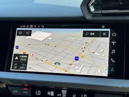 ●MMIナビゲーションシステム『最新の技術を取り込み、使いやすさも考えられた機能です。タッチパッドや音声認識システムといった機能がさらにMMIの操作性を高めています。』