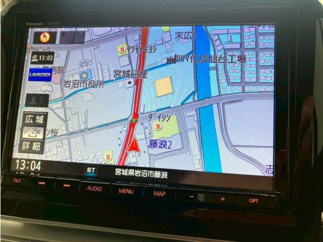 純正8インチナビ【CN-RZ875】フルセグTV/Bluetooth/CD/DVD/USB