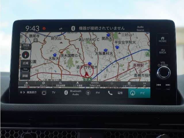 ◆9インチホンダコネクトナビ◆初めての場所もナビゲーションがご案内！楽しい旅行をサポートします。