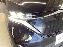 【LEDヘッドライト】LEDヘッドライトを装備しています