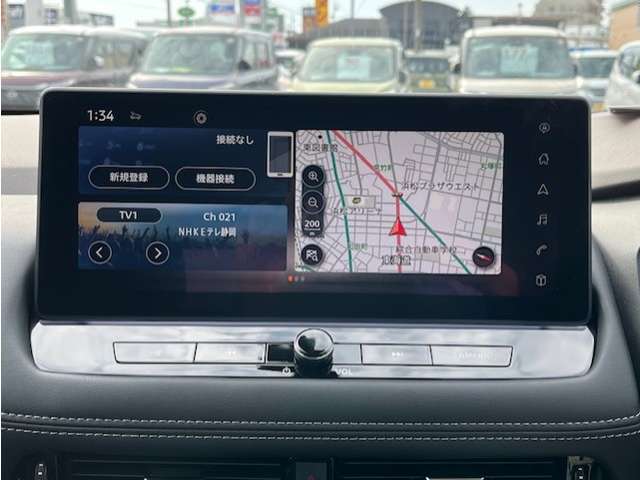 Nissan Connectナビゲーション　フルセグTV