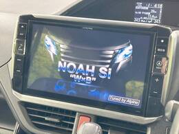 【BIG-X11インチナビ】人気の大画面BIG-Xナビを装備。専用設計で車内の雰囲気にマッチ！ナビ利用時のマップ表示は見やすく、テレビやDVDは臨場感がアップ！いつものドライブがグッと楽しくなります♪