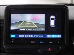 ◆バックカメラ◆リバースにするだけで映ります、後方の安全確認や、狭い駐車場での車庫入れ、雨の日や夜間など視界の悪い時に便利です！安全にバックする為には欠かせない装備です。