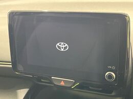 【8インチ　ディスプレイオーディオ】大画面のディスプレイはAppleCarPlayやAndroidAutoが利用可能。大きな画面でスマホナビアプリ等が利用いただけます♪