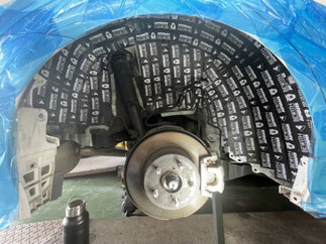 「調音施工」専用シートで当社にて施工しております
