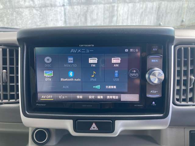 オーディオソースも多彩です。Bluetoothも◎