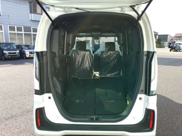 より多くの荷物を積み込めます。