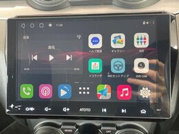 【ディスプレイオーディオ】お持ちのスマホやMP3プレイヤーとの無線接続で音楽再生が可能！コードで繋ぐわずらわしさも無く、手軽にお気に入りの音楽を楽しめます。