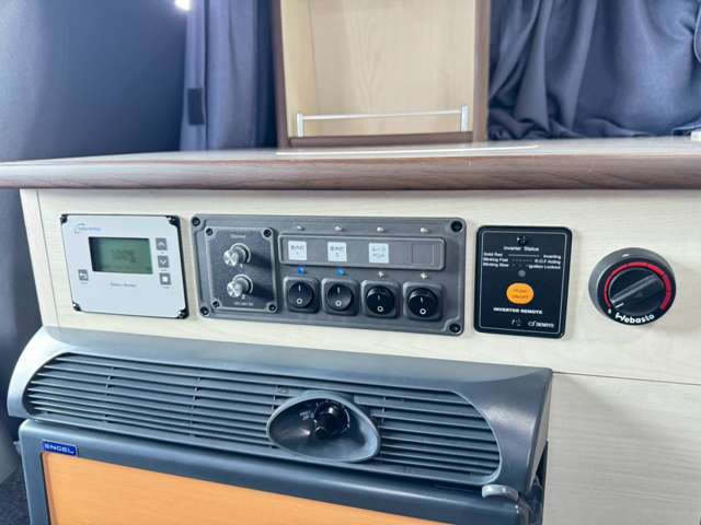 集中スイッチ　電圧計　FFヒーター　インバーターリモートスイッチ